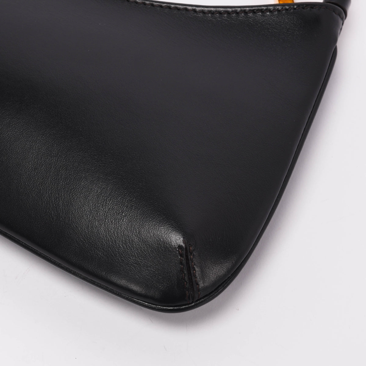 Jacquemus Black Calfskin Le Bisou Perle Bag