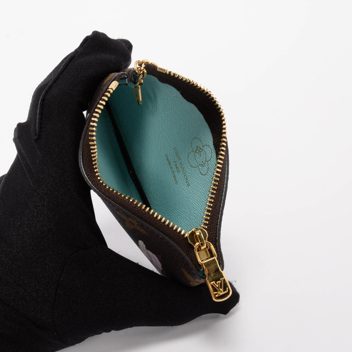 Louis Vuitton Monogram Vivienne Snow Show Key Case