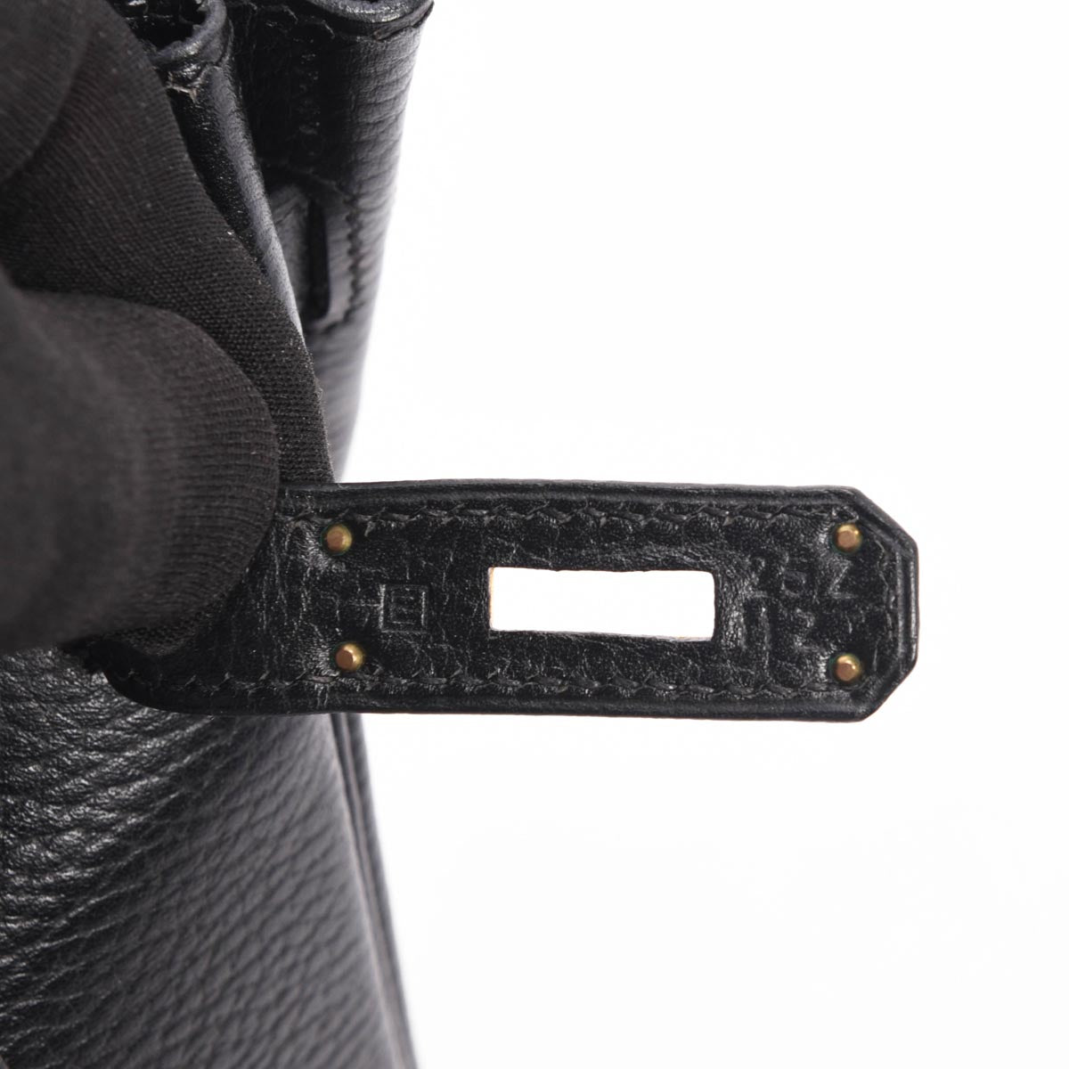 Hermes Black Ardennes Birkin 30 GHW