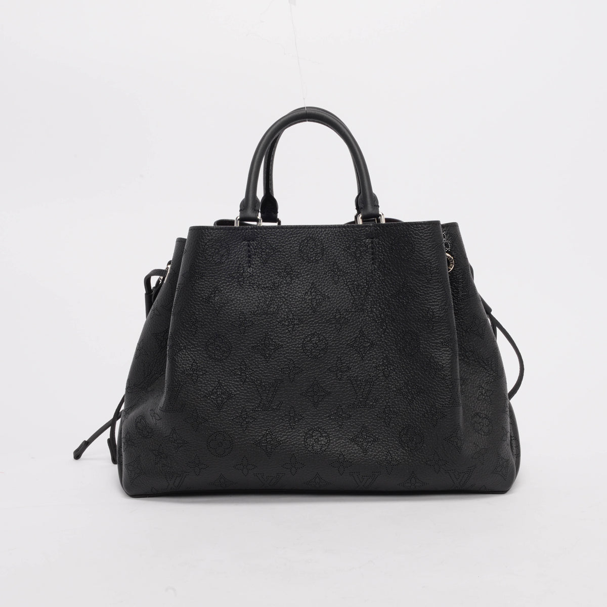 Louis Vuitton Black Mahina Calfskin Bella Tote