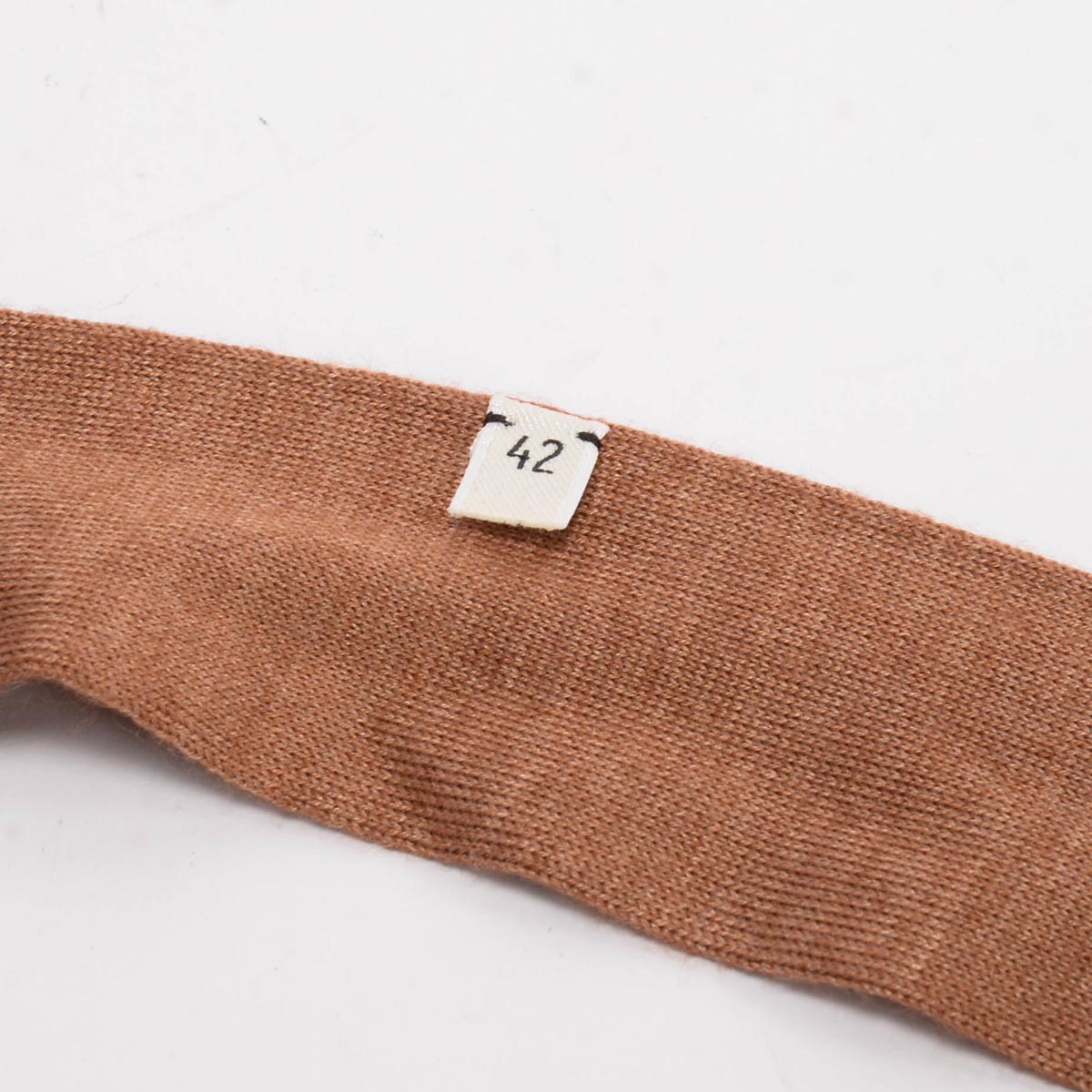 Hermes Brown Silk & Cashmere Cliquetis Belted Cardigan FR 42