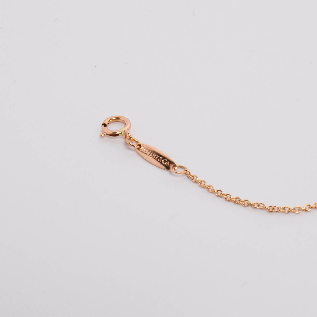 Tiffany & Co 18k Rose Gold Elsa Peretti Teardrop Pendant