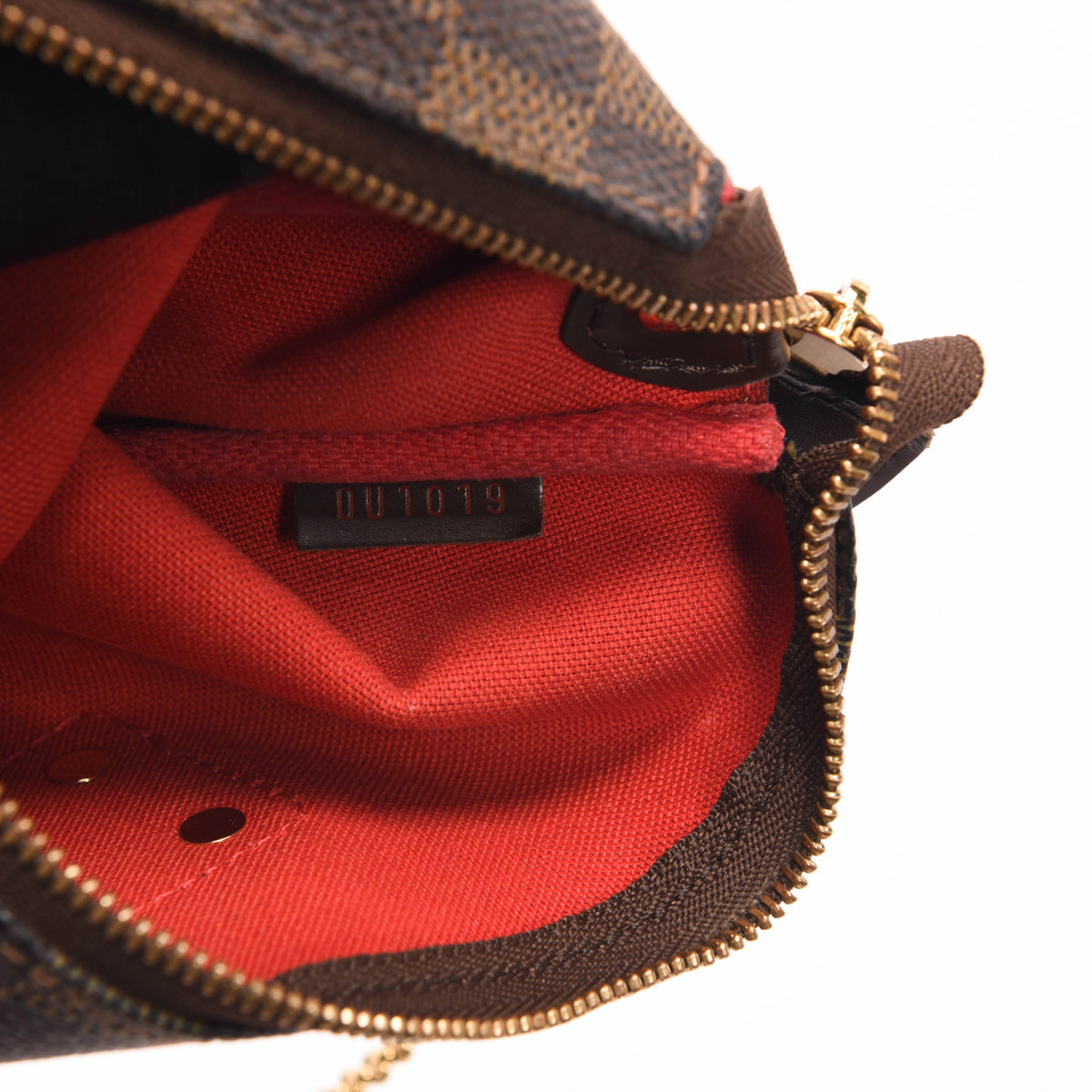 Louis Vuitton Damier Ebene Eva Clutch