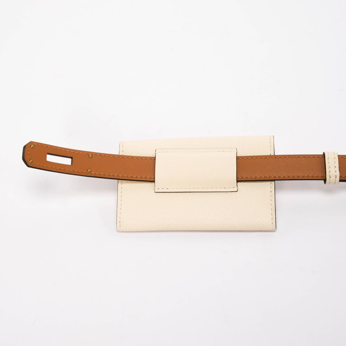 Hermes Nata Epsom Kelly Pocket 18 Belt