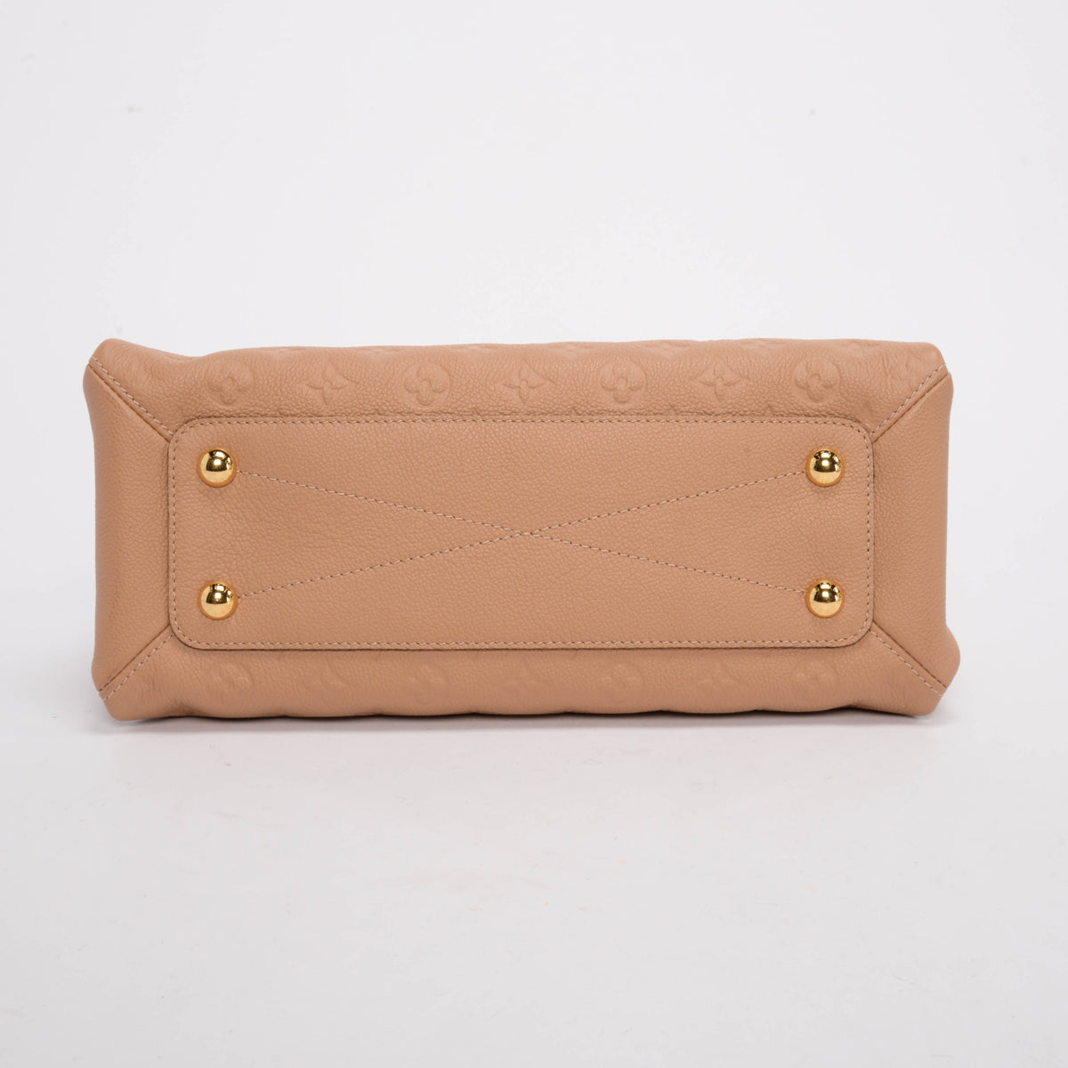 Louis Vuitton Dark Beige Monogram Empreinte Vosges MM Bag
