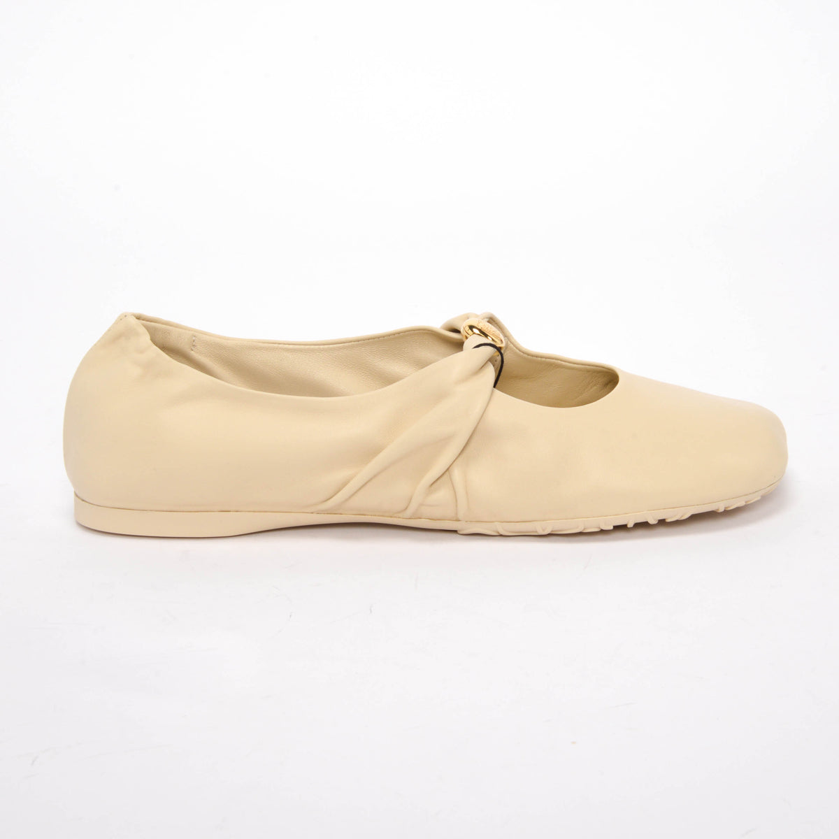 Loewe Dough Nappa Pebble Soft Ballerina Flats 41