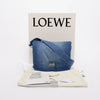 Loewe Blue Denim Goya Puffer Shoulder Bag - Blue Spinach