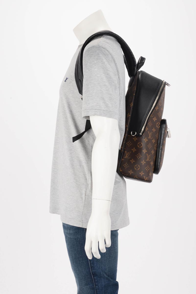 Louis Vuitton Black Monogram Macassar Josh Backpack