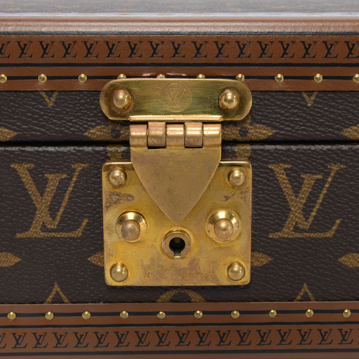 Louis Vuitton Purple Monogram Canvas Coffret Joaillerie
