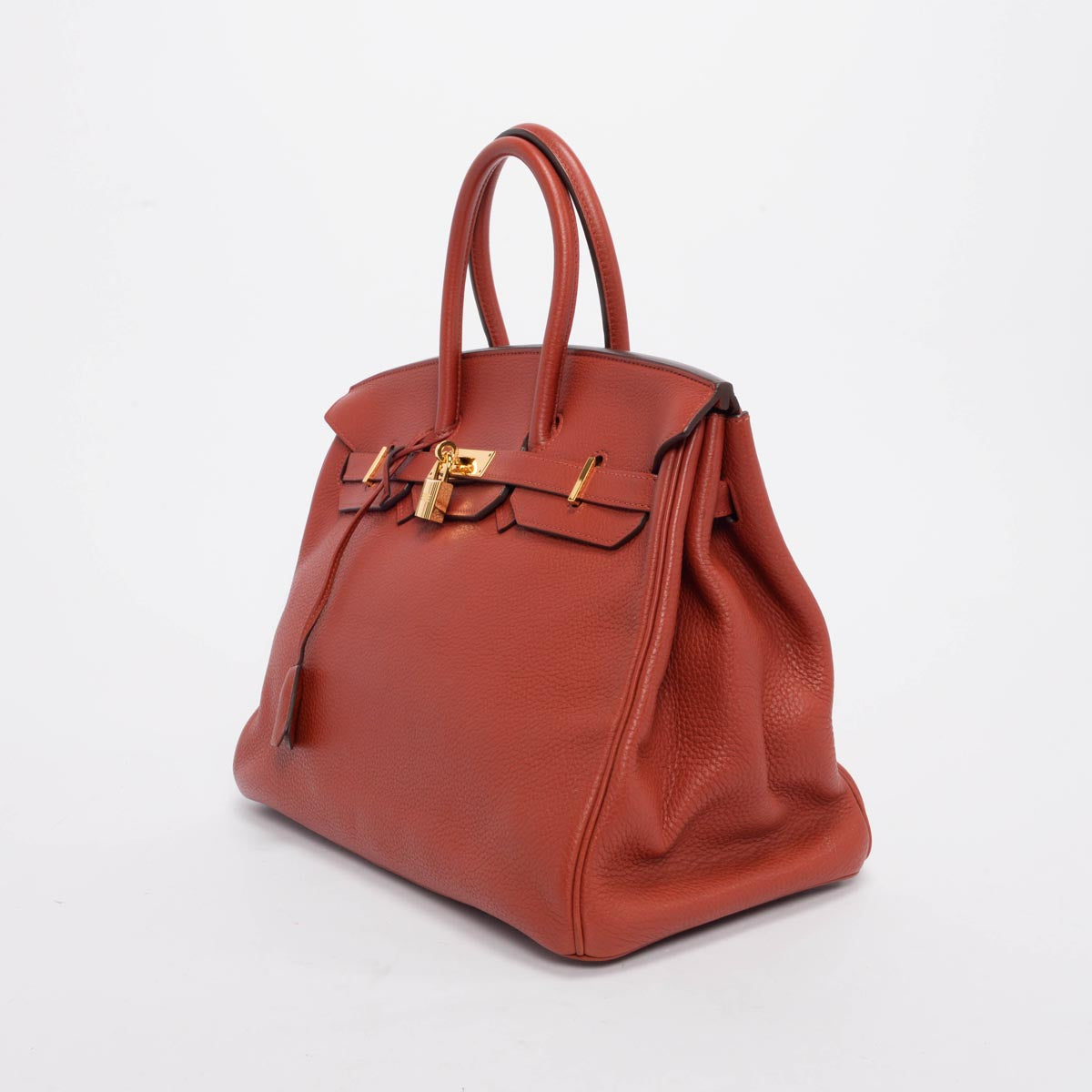 Hermes Sienne Togo Birkin 35 GHW