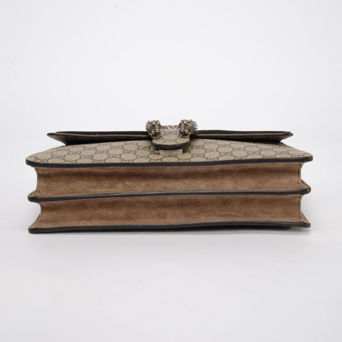 Gucci Beige GG Supreme Medium Dionysus Shoulder Bag