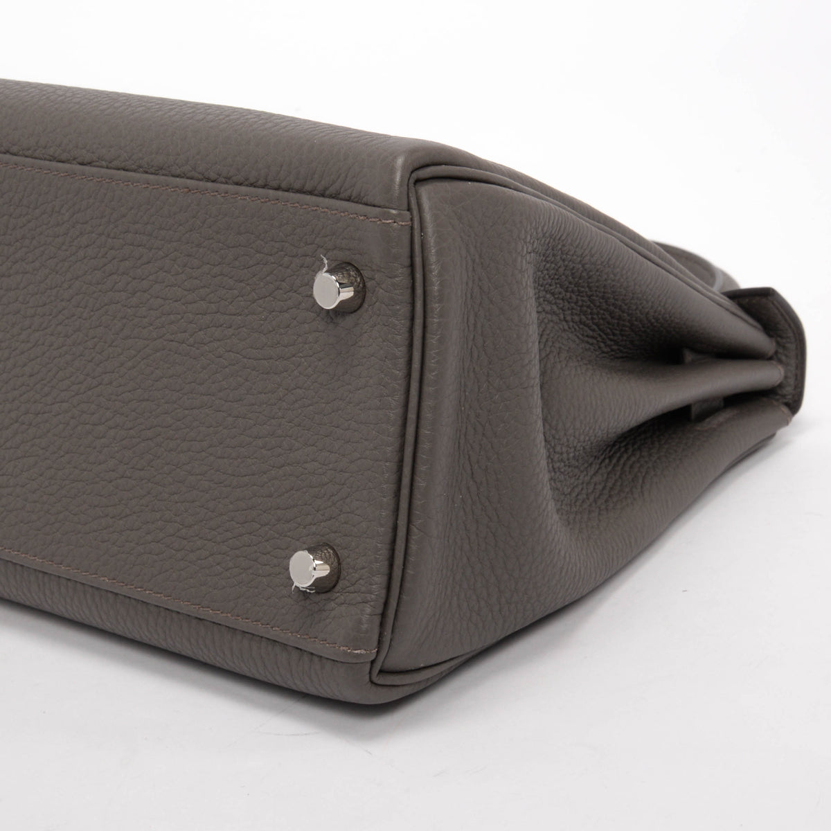 Hermes Gris Etain Togo Kelly 28