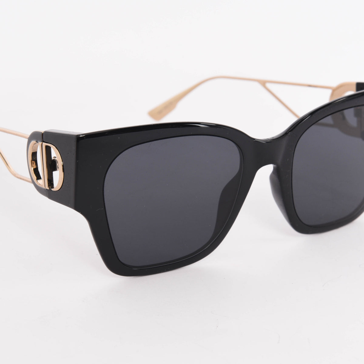 Dior Black 30Montaigne Square Sunglasses