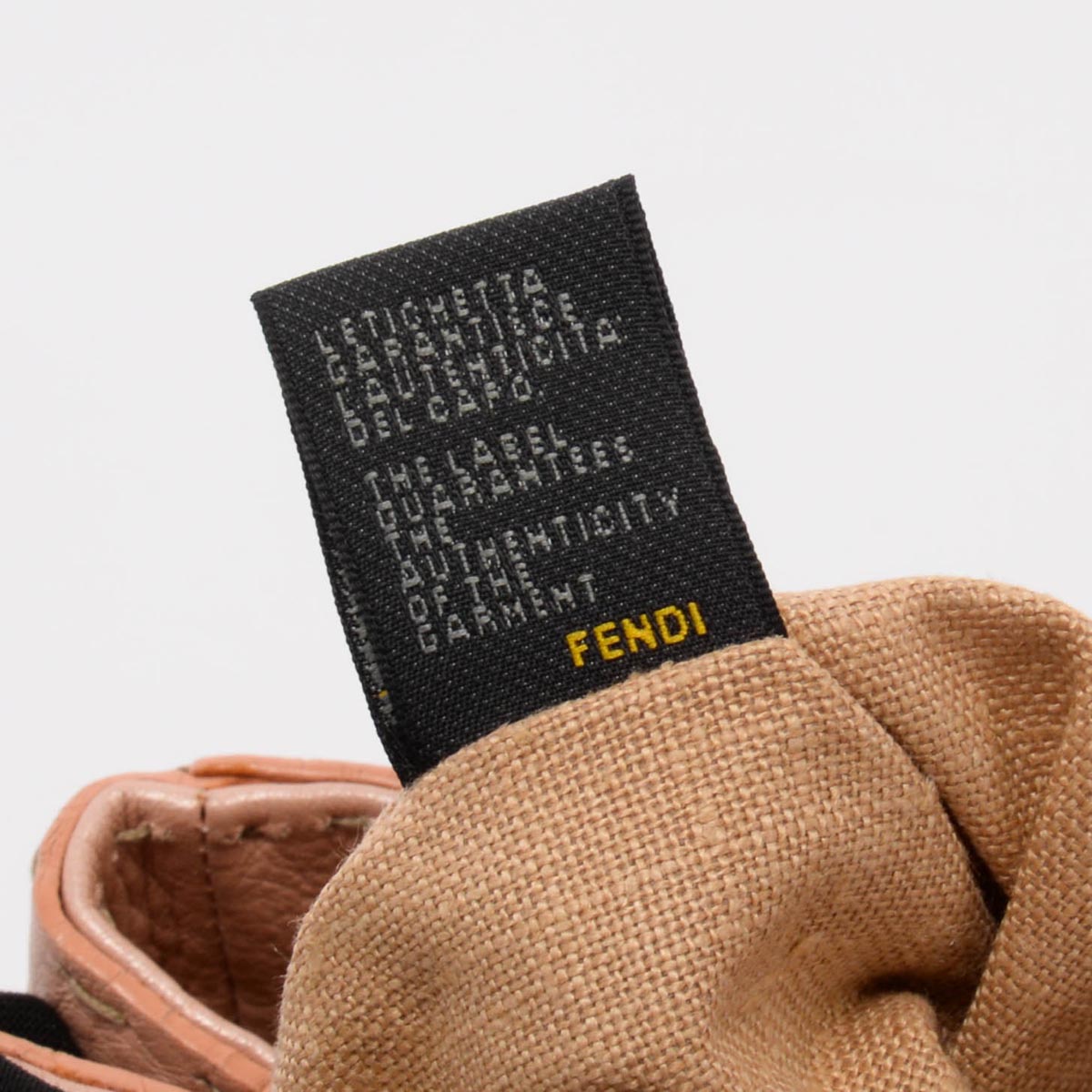 Fendi Bois de Rose Roma Calfskin Selleria Mini Linda Bag