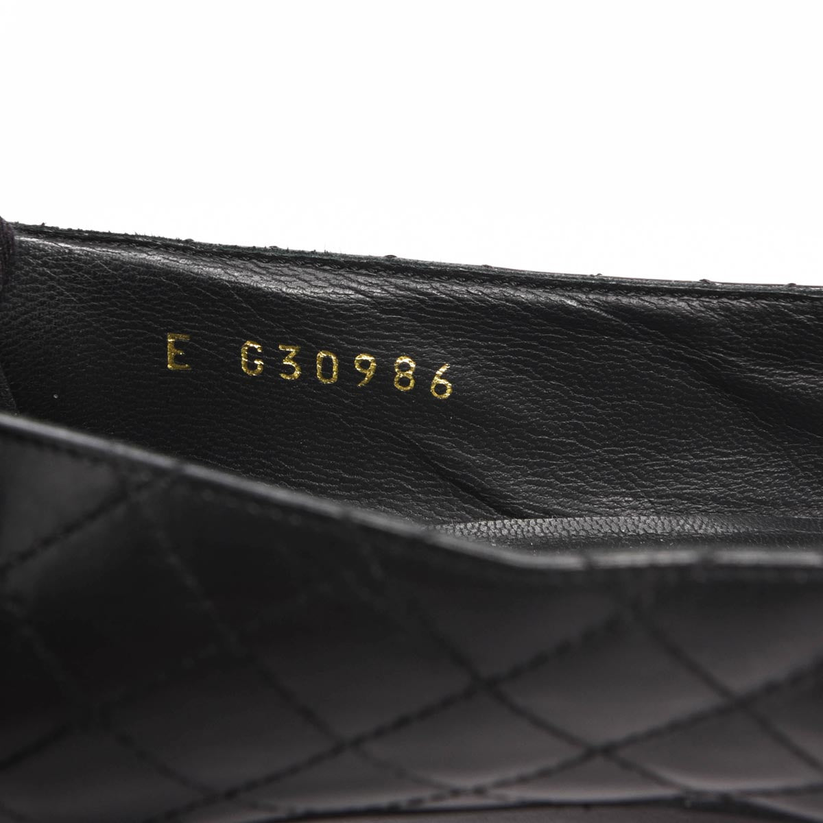 Chanel Black Quilted Camellia Charm Flats 37
