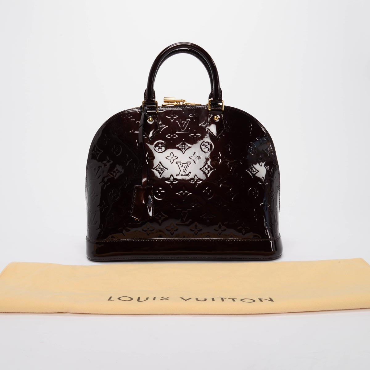 Louis Vuitton Amarante Vernis Alma MM