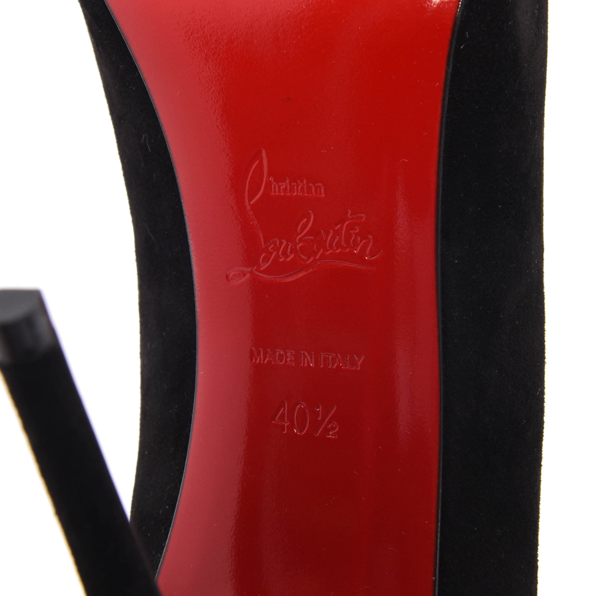 Christian Louboutin Black Suede Kate Pumps 40.5