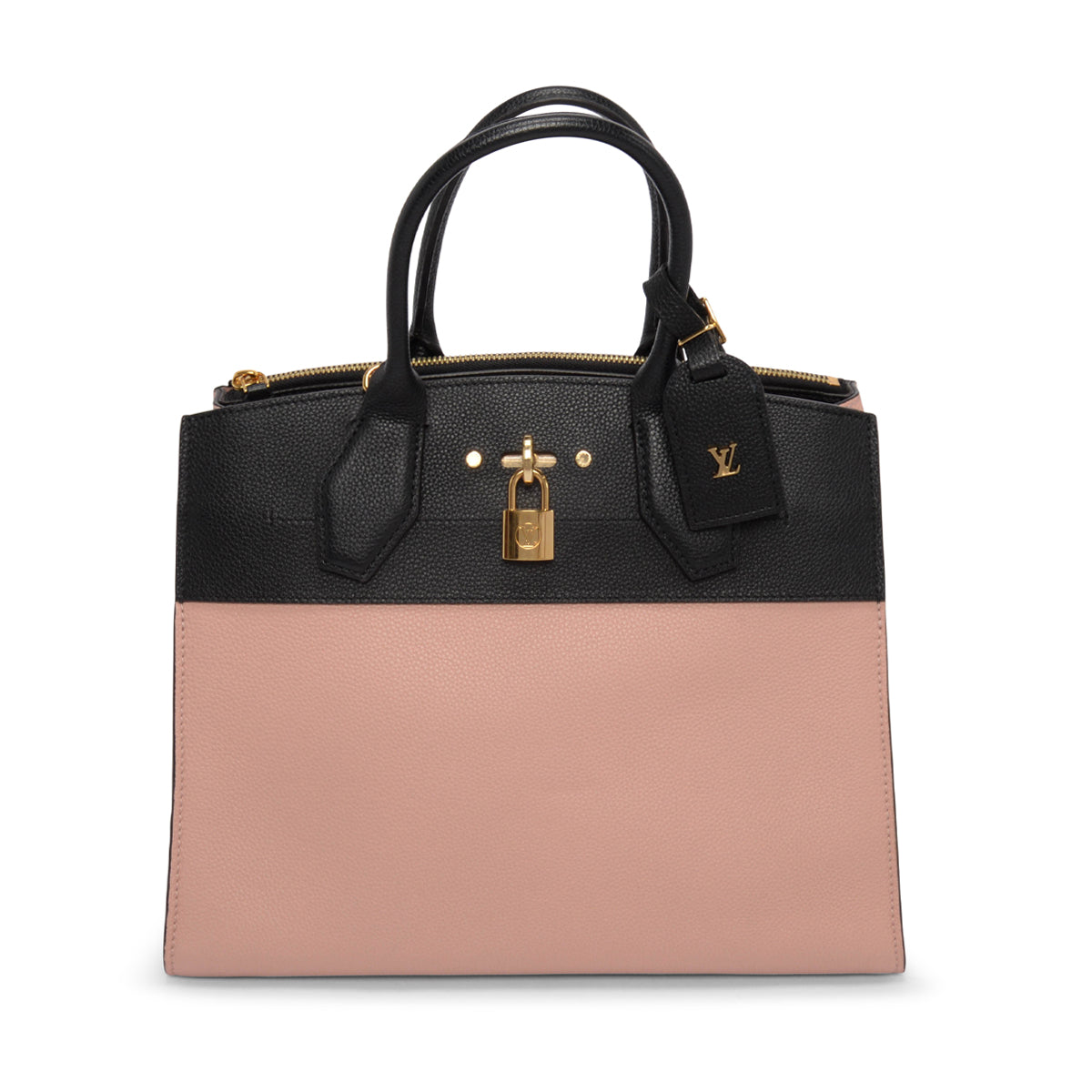 Louis Vuitton Bi-Colour Taurillon City Steamer MM Bag