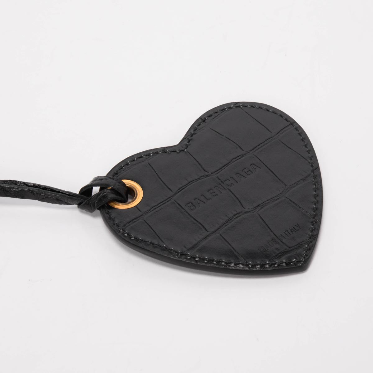 Balenciaga Black Moc Croc Small Neo Cagole Tote