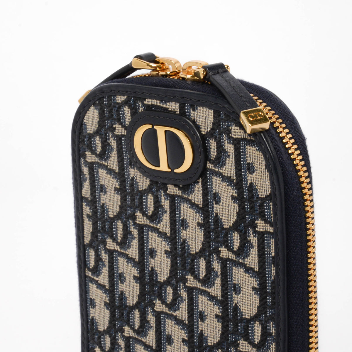 Dior Blue Oblique Jacquard 30 Montaigne Call'in Dior Phone Holder