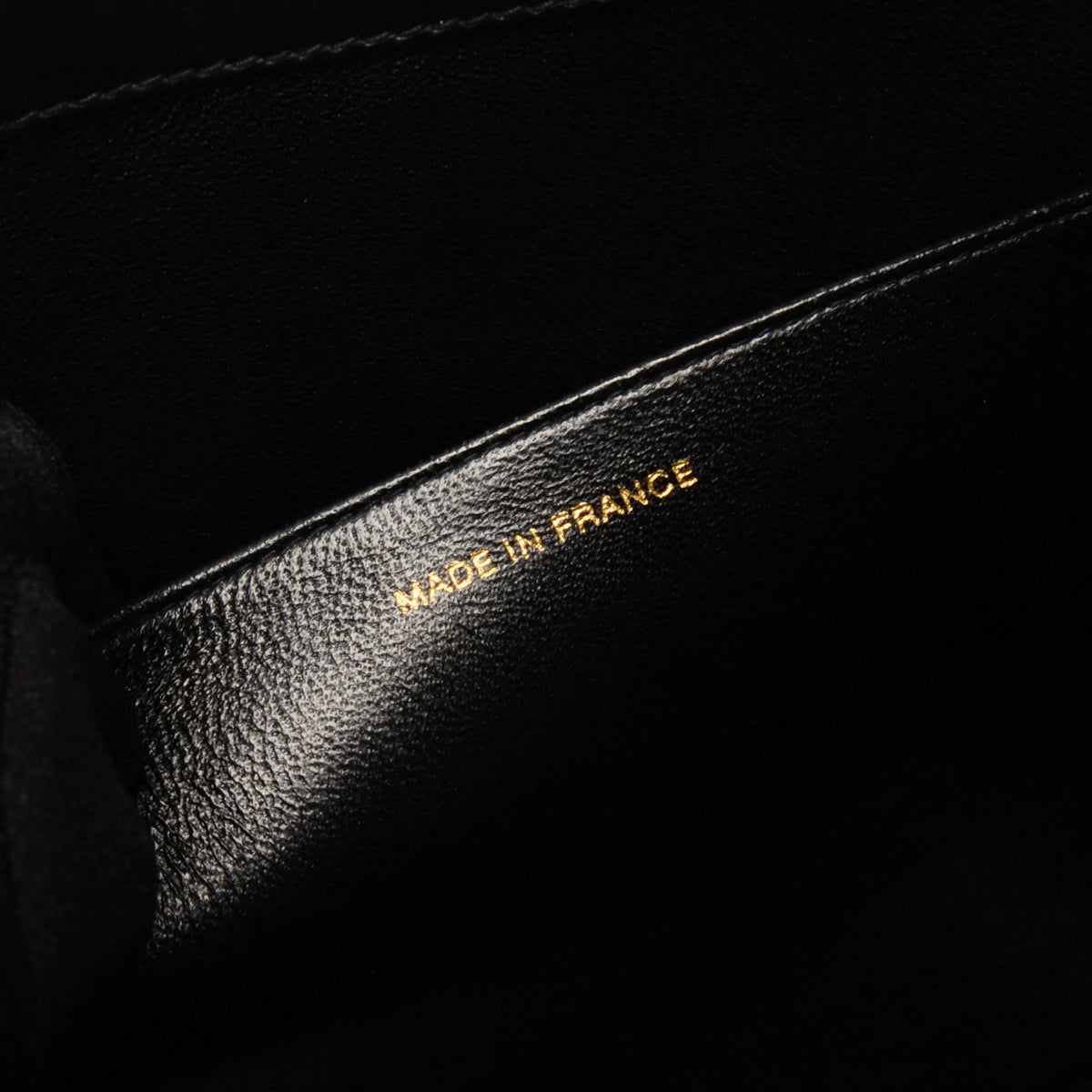 Chanel Vintage Black Quilted Lambskin Vertical Tote