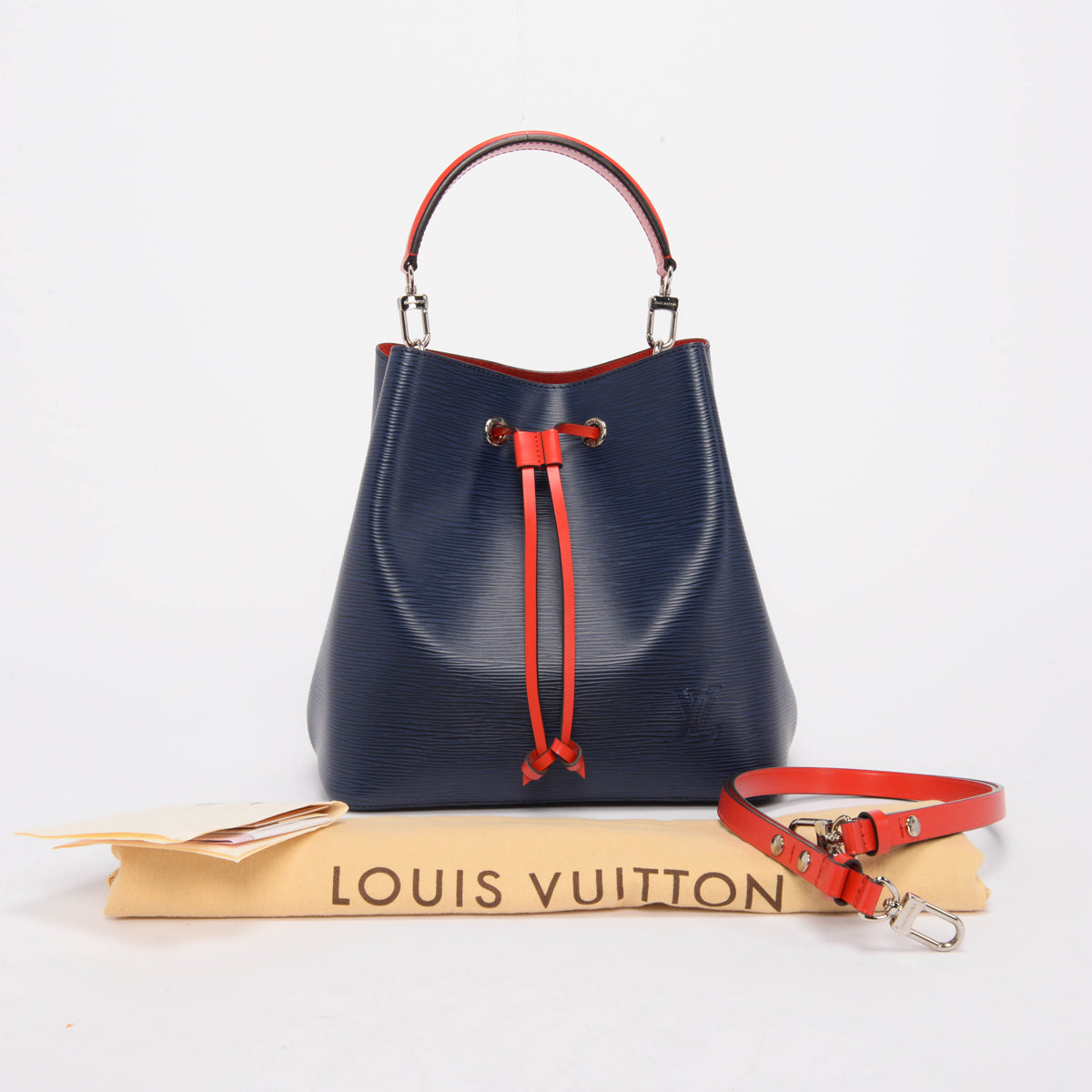 Louis Vuitton Indigo Epi Leather NeoNoe MM