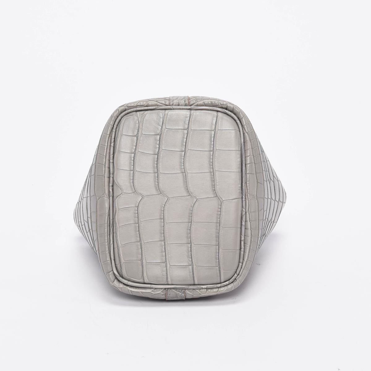 Hermes Gris Perle Alligator Mississippiensis Micro Picotin Lock 14