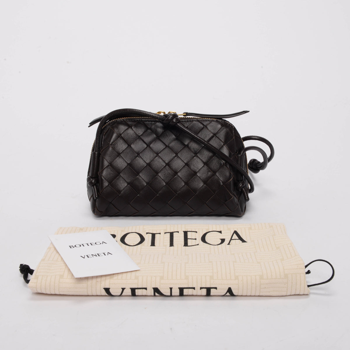 Bottega Veneta Fondant Intrecciato Nappa Concert Pouch