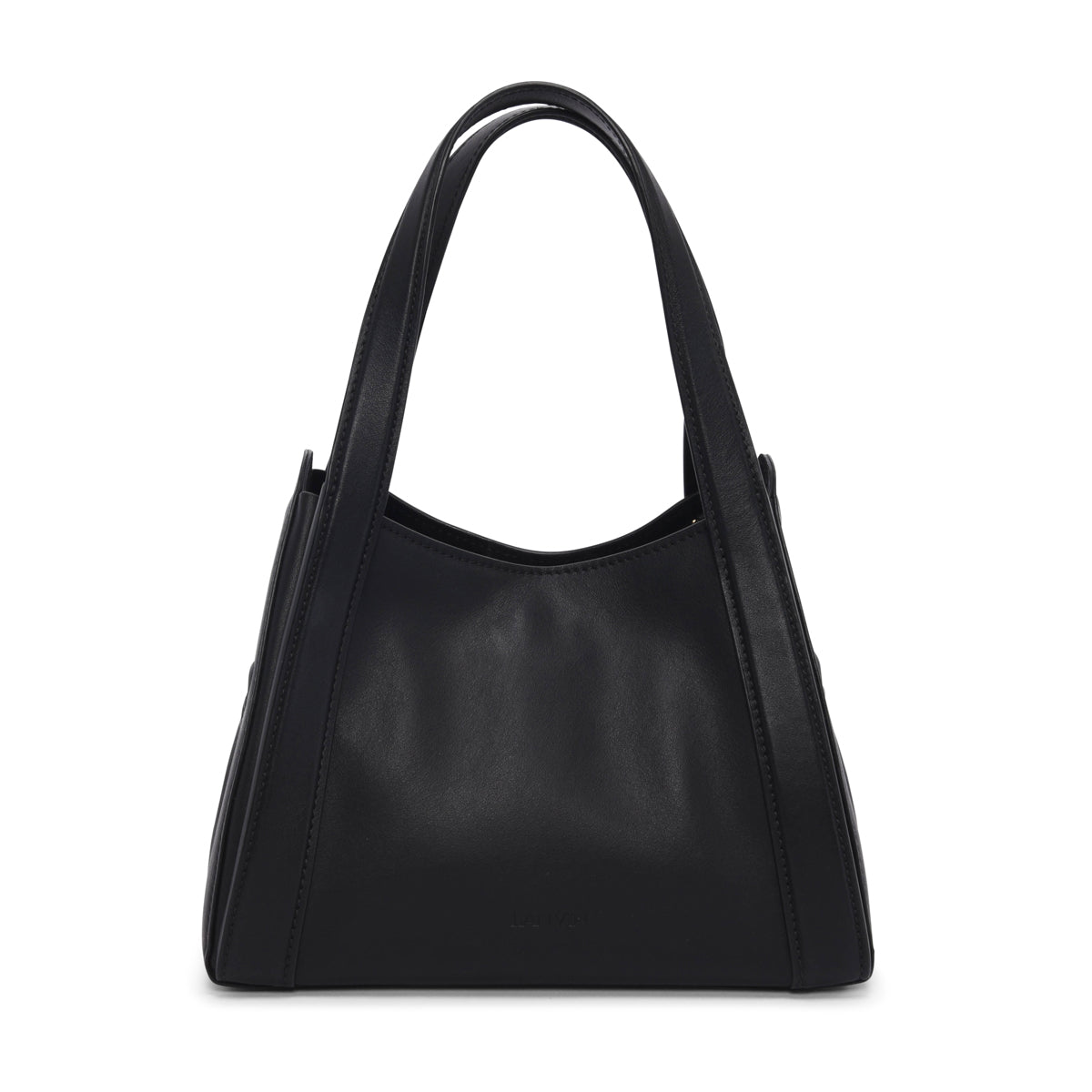 Lanvin Black Smooth Calfskin Mini Tote