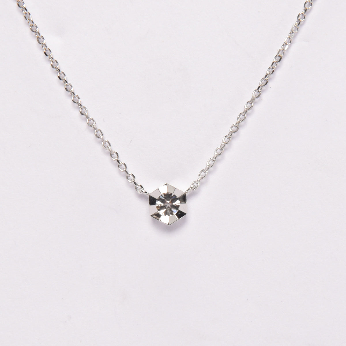 Chaumet 18k White Gold & Diamond Bee de Chaumet Pendant Necklace