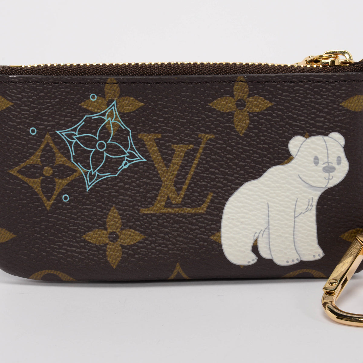 Louis Vuitton Monogram Vivienne Snow Show Key Case