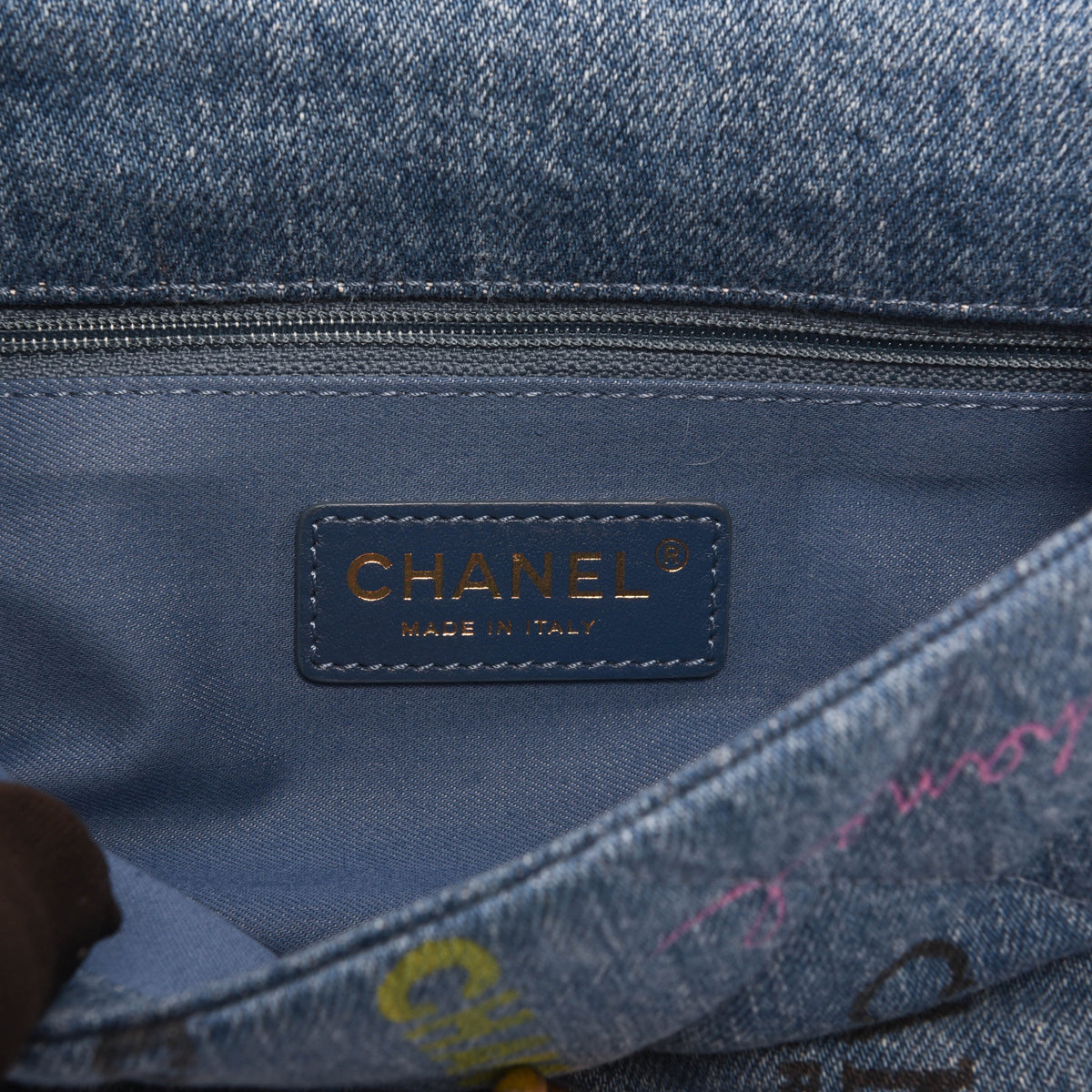 Chanel Blue Denim Mood Mini Flap Bag