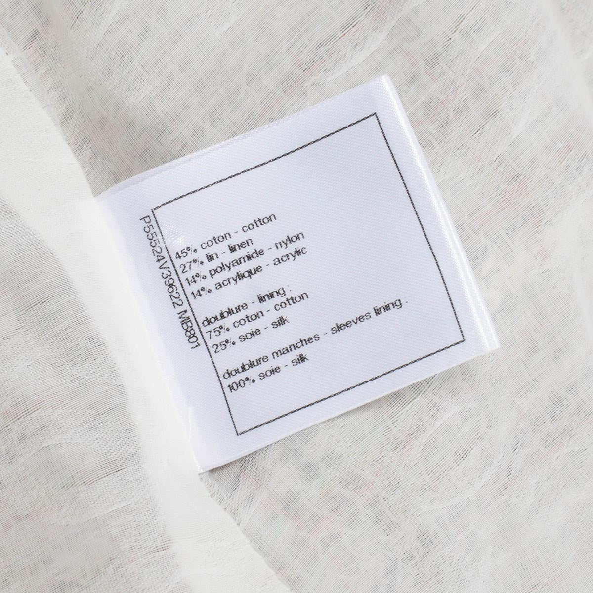 Chanel Multi Colour Tweed Cuba Belted Long Coat FR 46