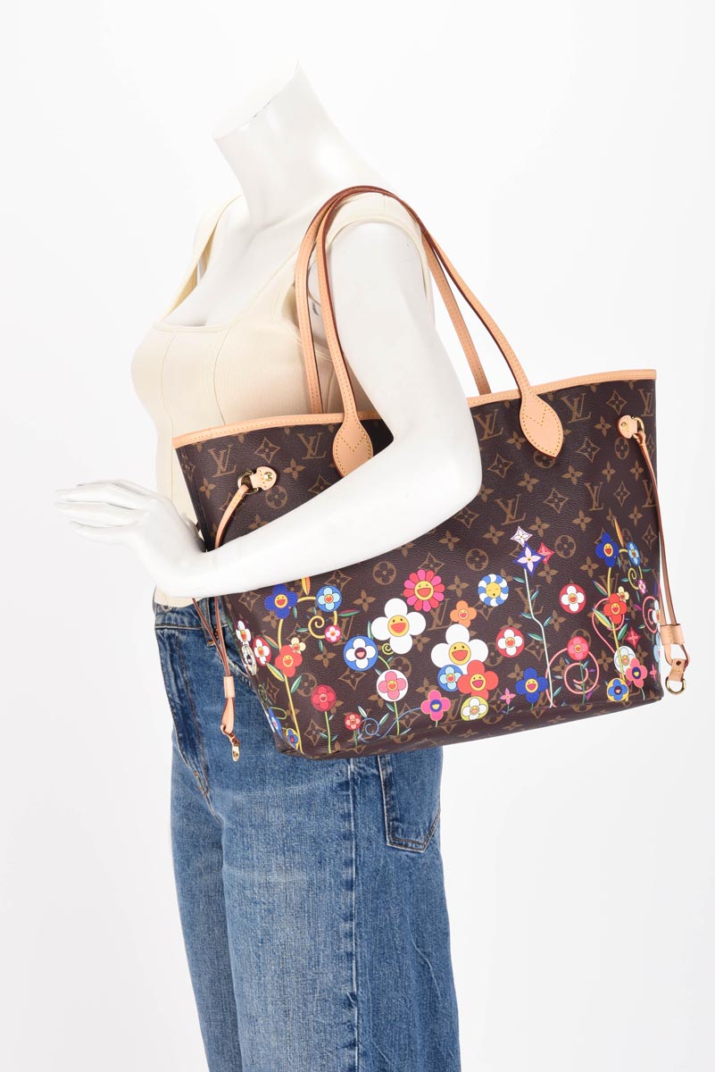 Louis Vuitton x Murakami Flower Monogram Neverfull MM