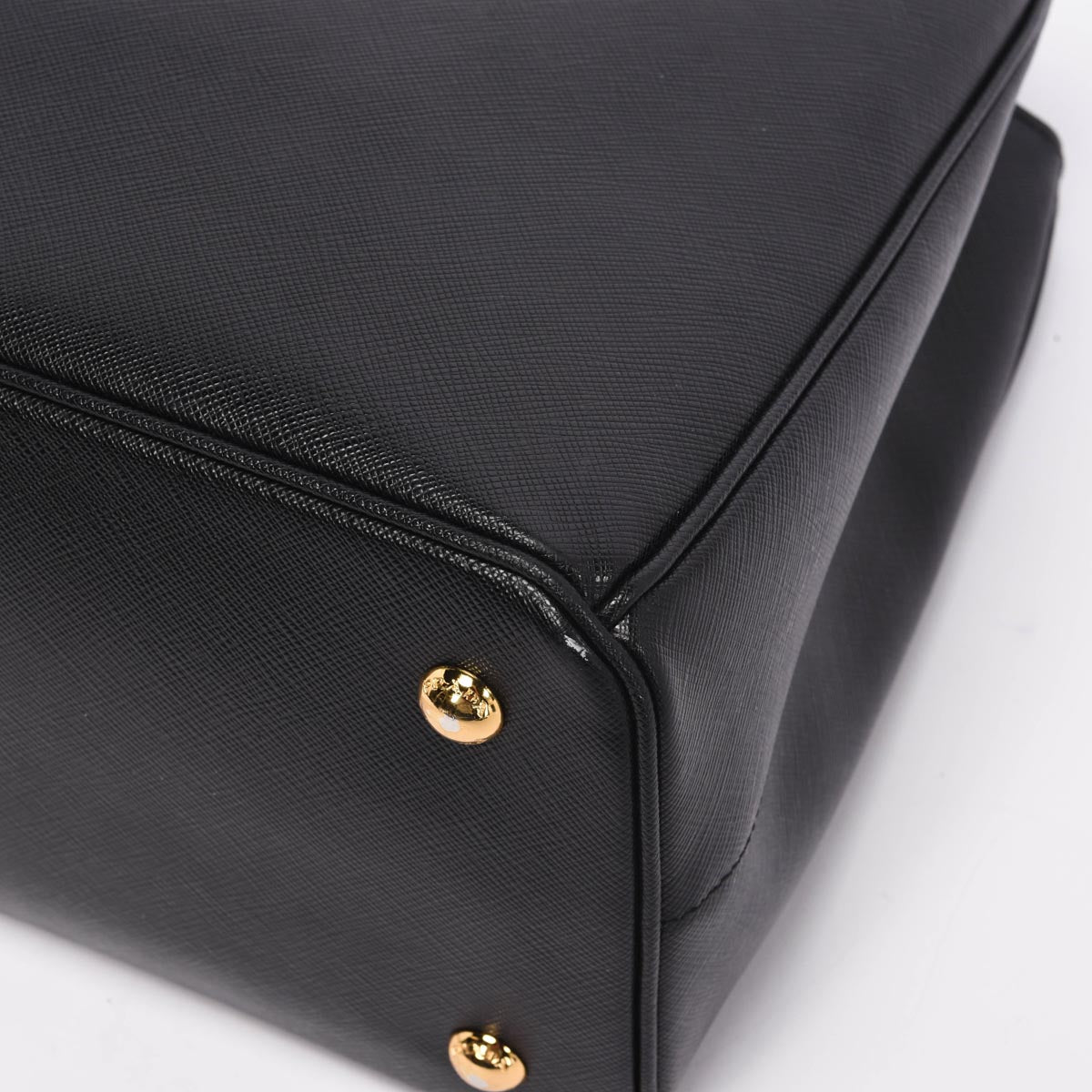 Prada Black Saffiano Lux Medium Galleria Tote