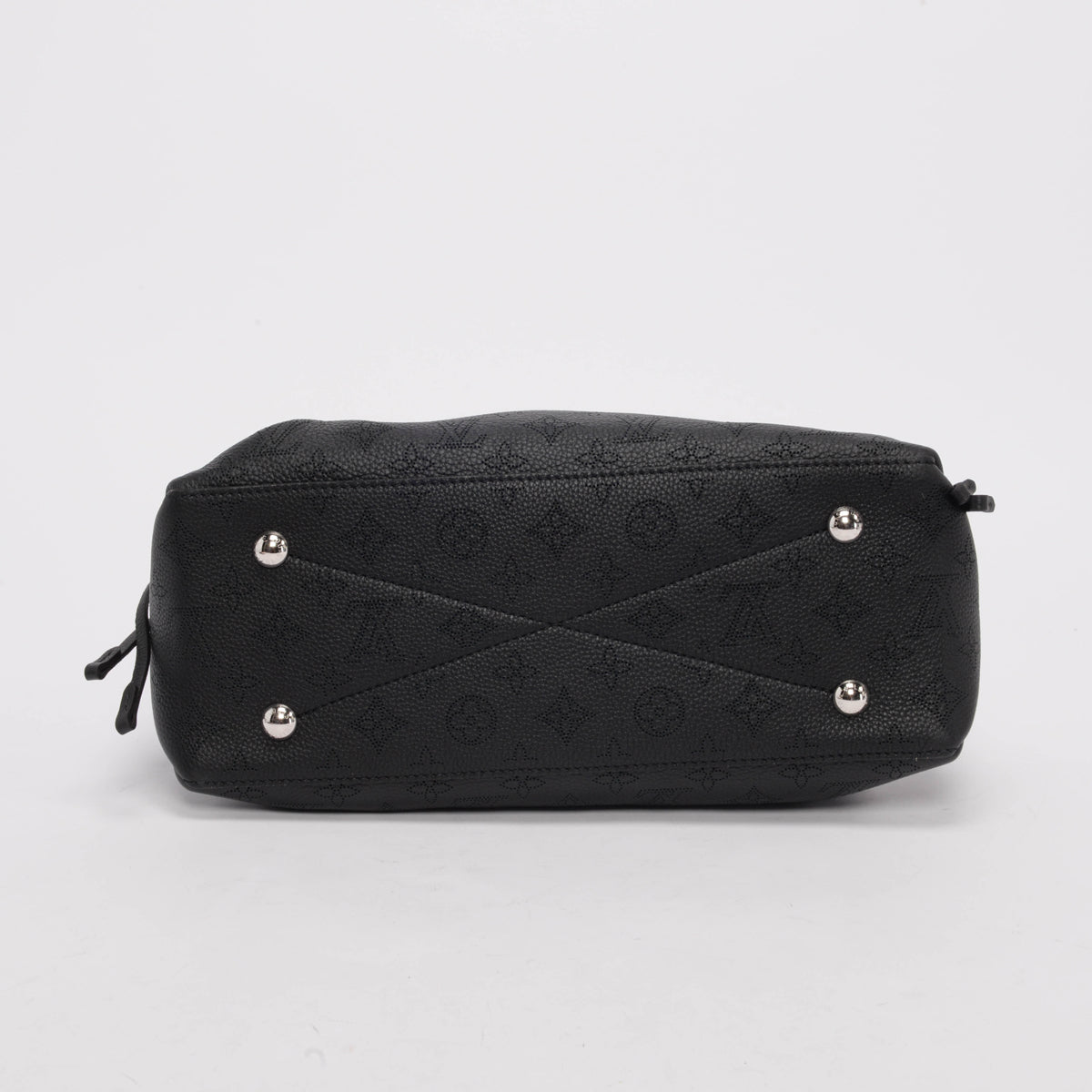 Louis Vuitton Black Mahina Calfskin Bella Tote