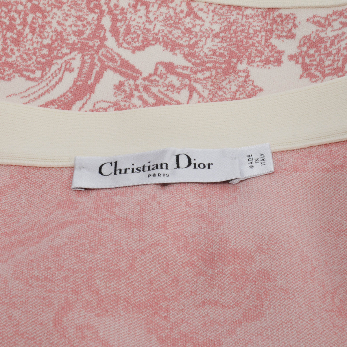 Dior Pink Toile de Jouy Sauvage Dioriviera Mini Skirt FR 36