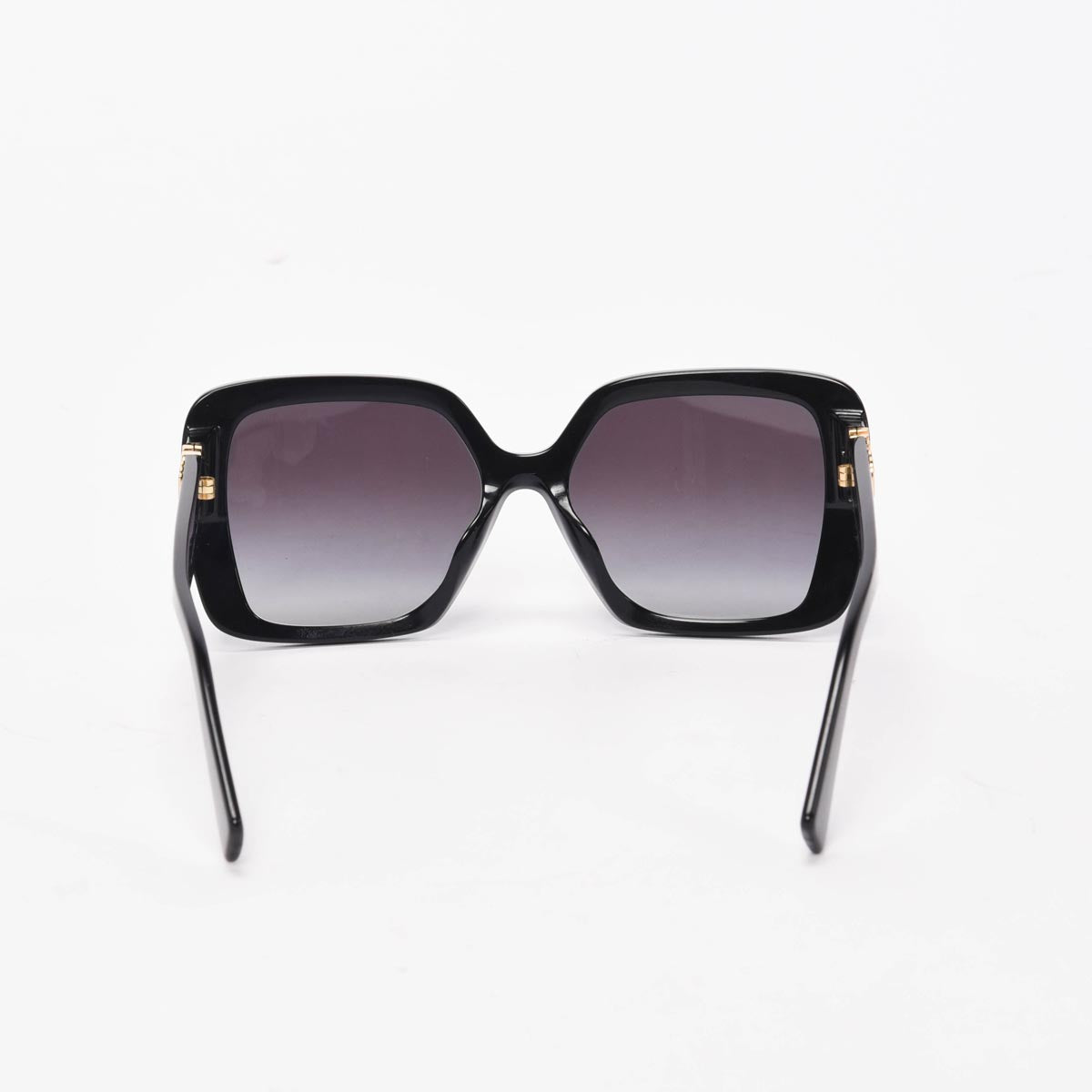 Miu Miu Black Acetate Logo Sunglasses
