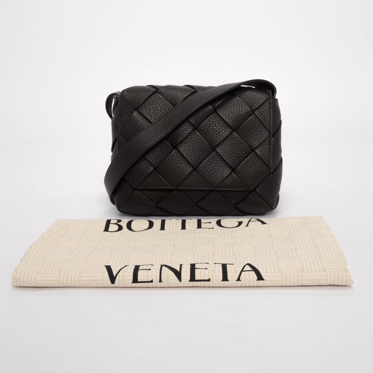 Bottega Veneta Fondant Grained Intrecciato Small Diago Bag