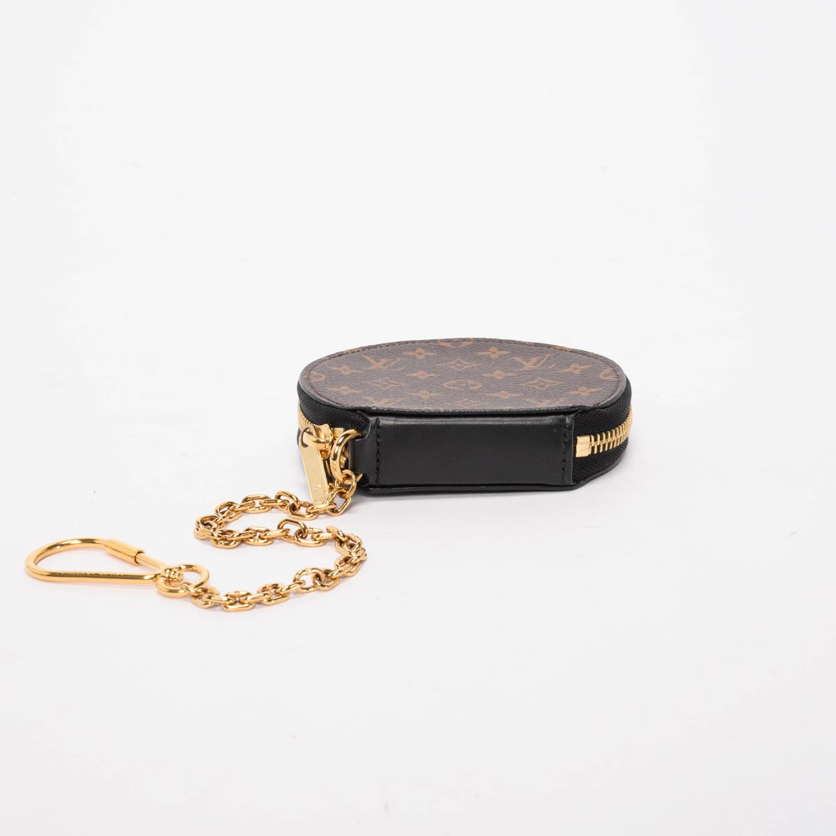 Louis Vuitton Black Monogram Micro Boite Chapeau Coin Purse