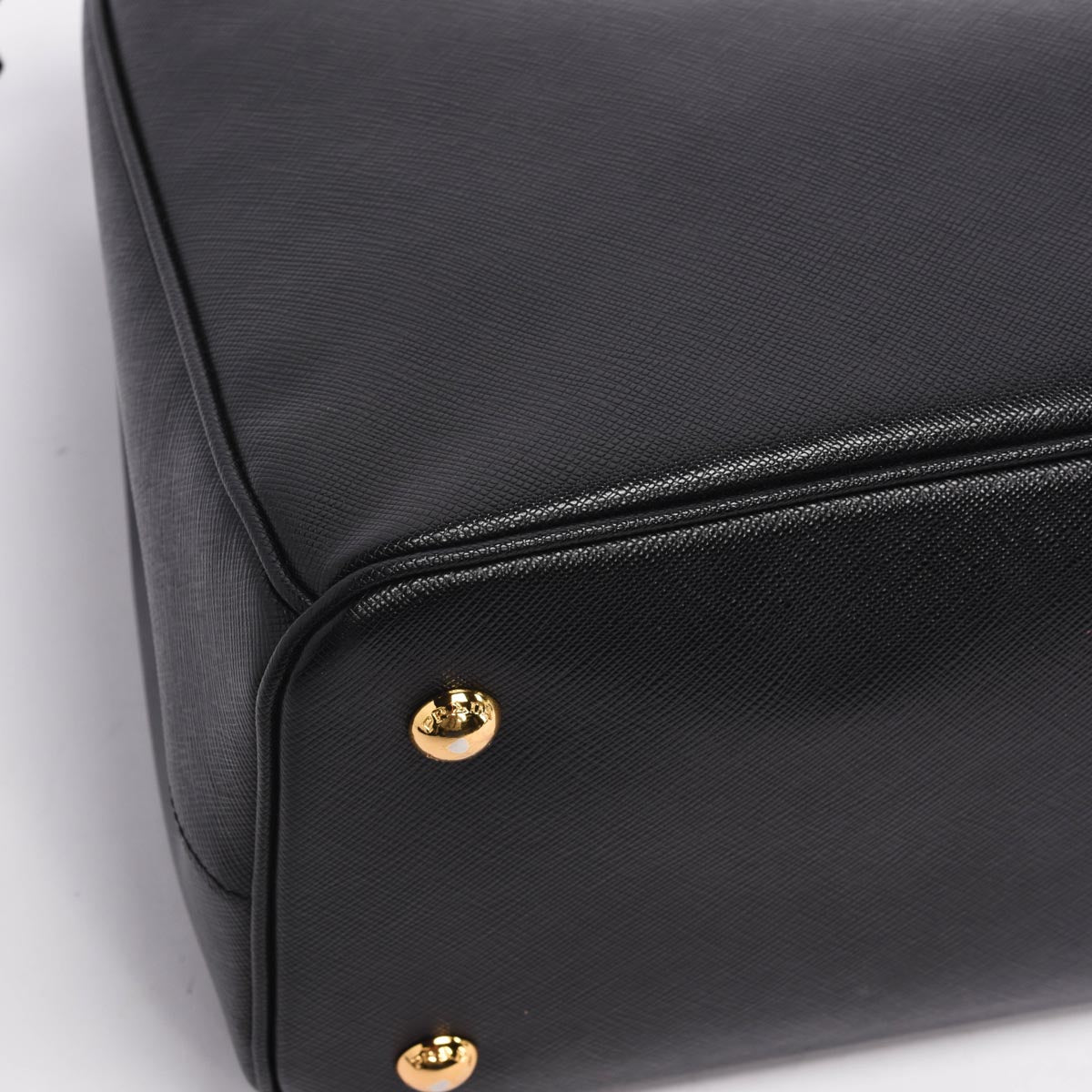 Prada Black Saffiano Lux Medium Galleria Tote