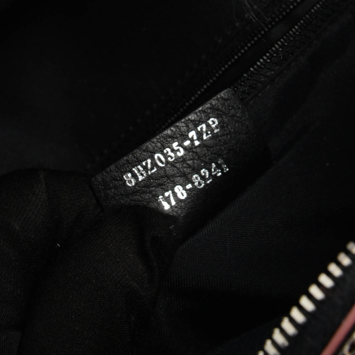 Fendi Black Nylon & Fur Medium Monster Eyes Backpack