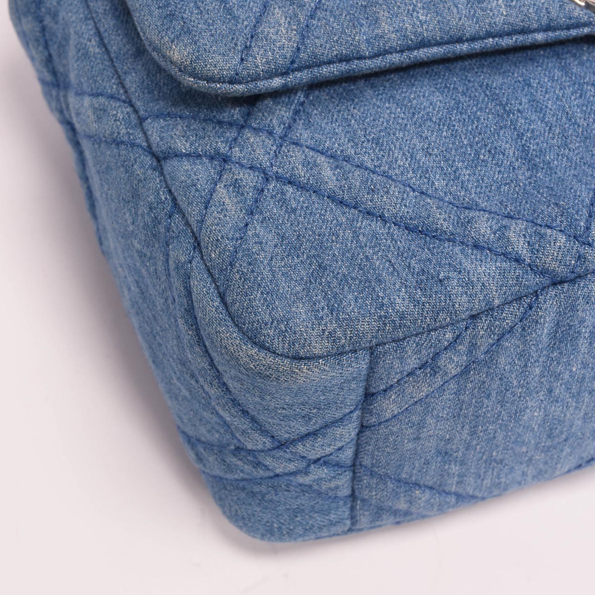 Chanel Light Quilted Denim 19 Flap Bag