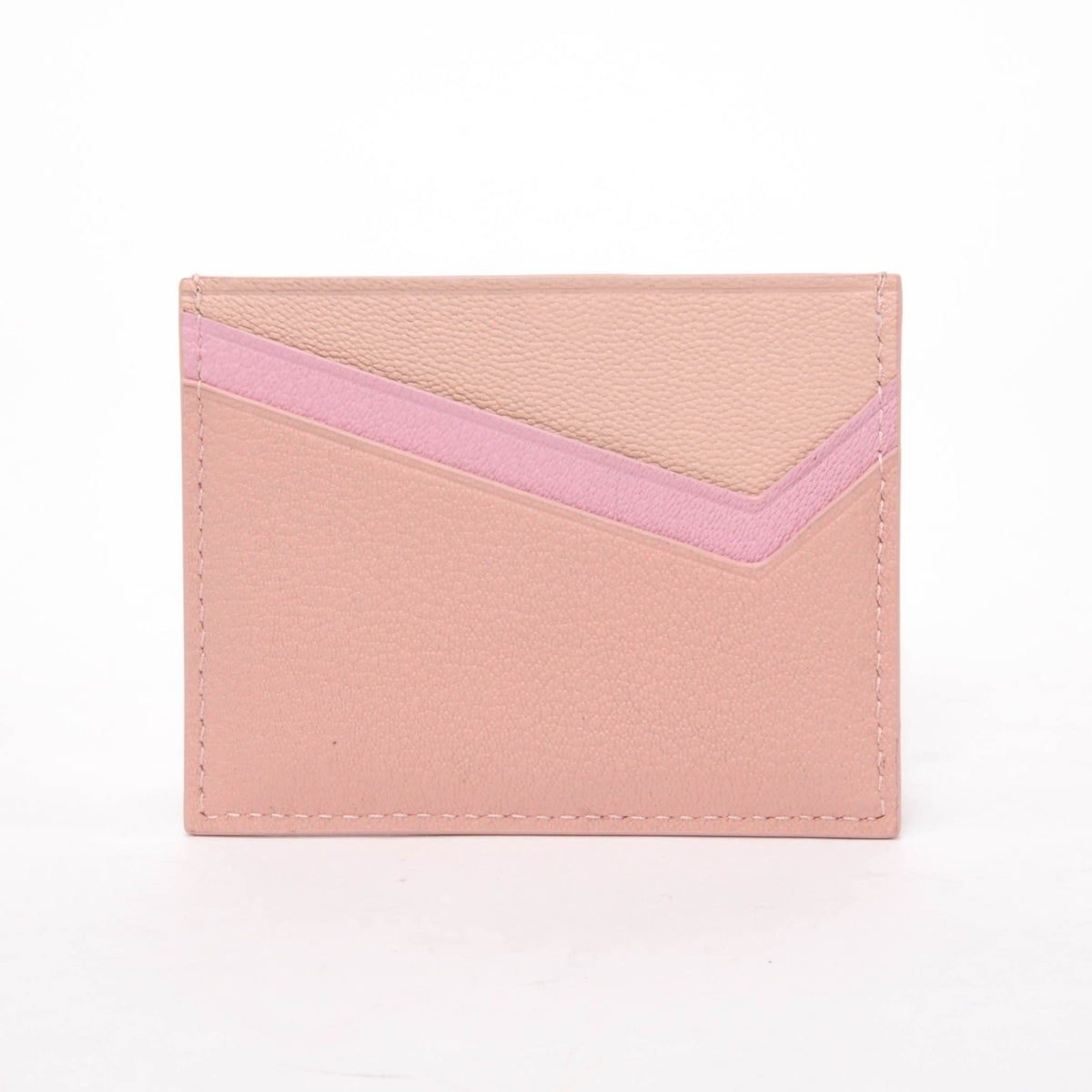 Tiffany & Co Pink Goatskin T Card Holder