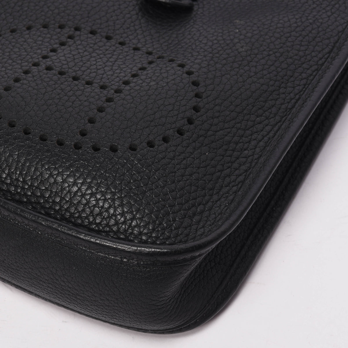 Hermes Black Clemence Evelyne TPM Bag