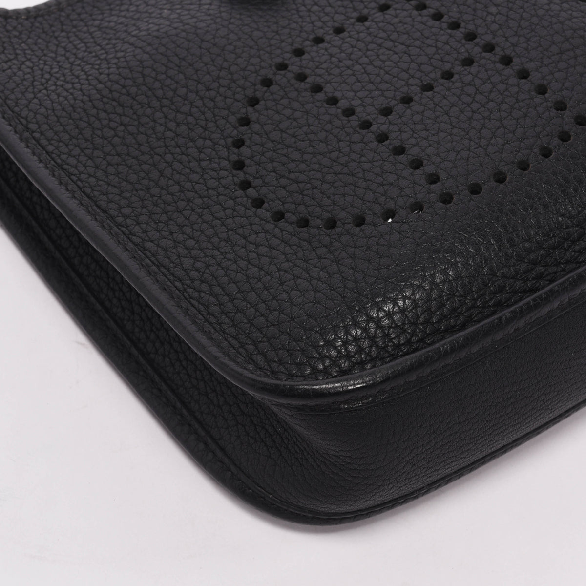 Hermes Black Clemence Evelyne TPM Bag