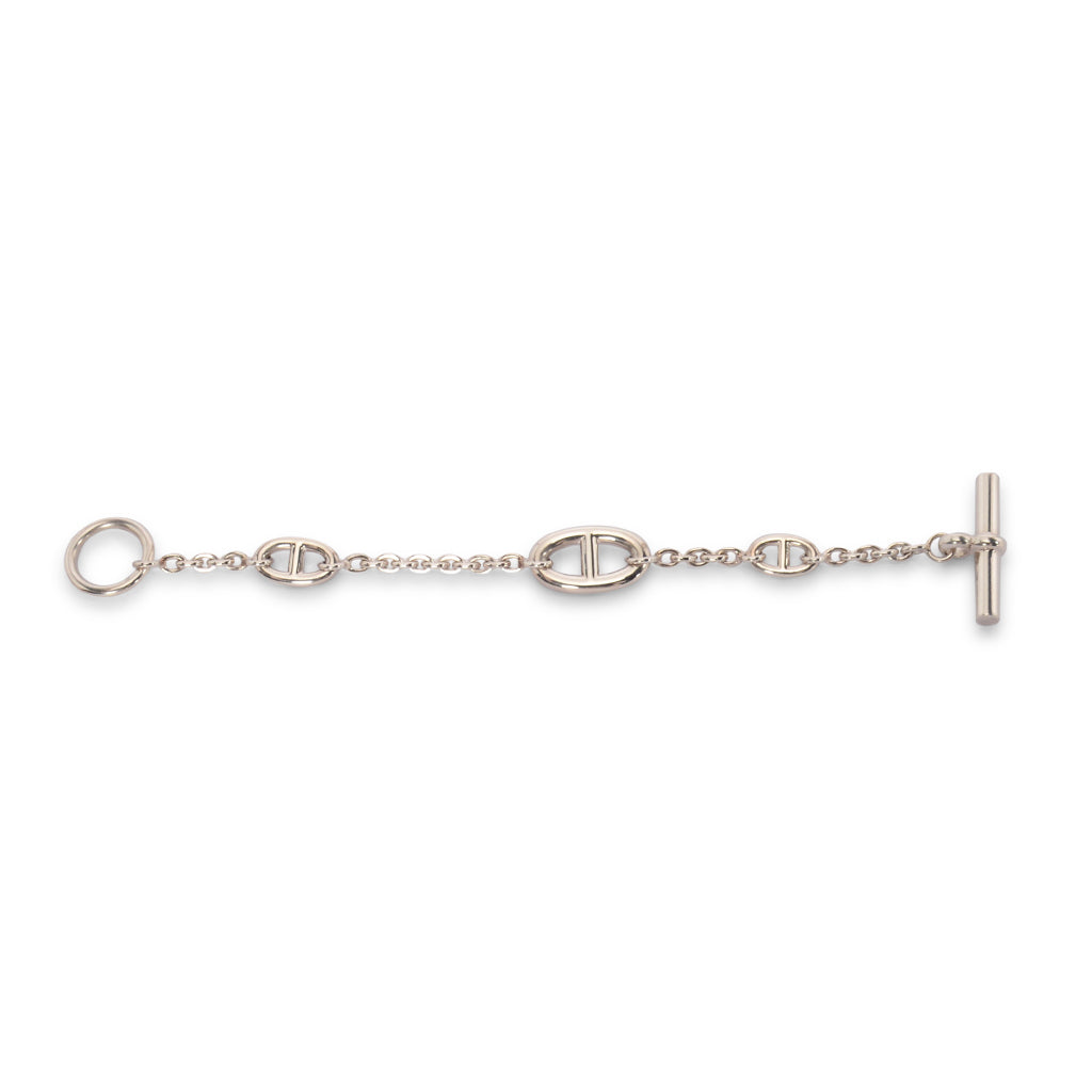 Hermes Sterling Silver Farandole Bracelet