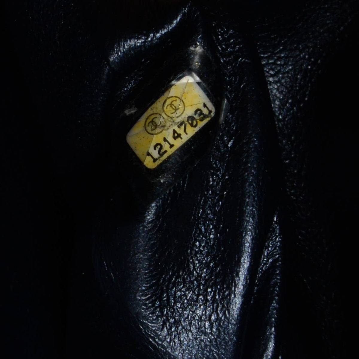 Chanel Blue Metallic Aged Calfskin 2.55 Reissue 227 Flap Bag