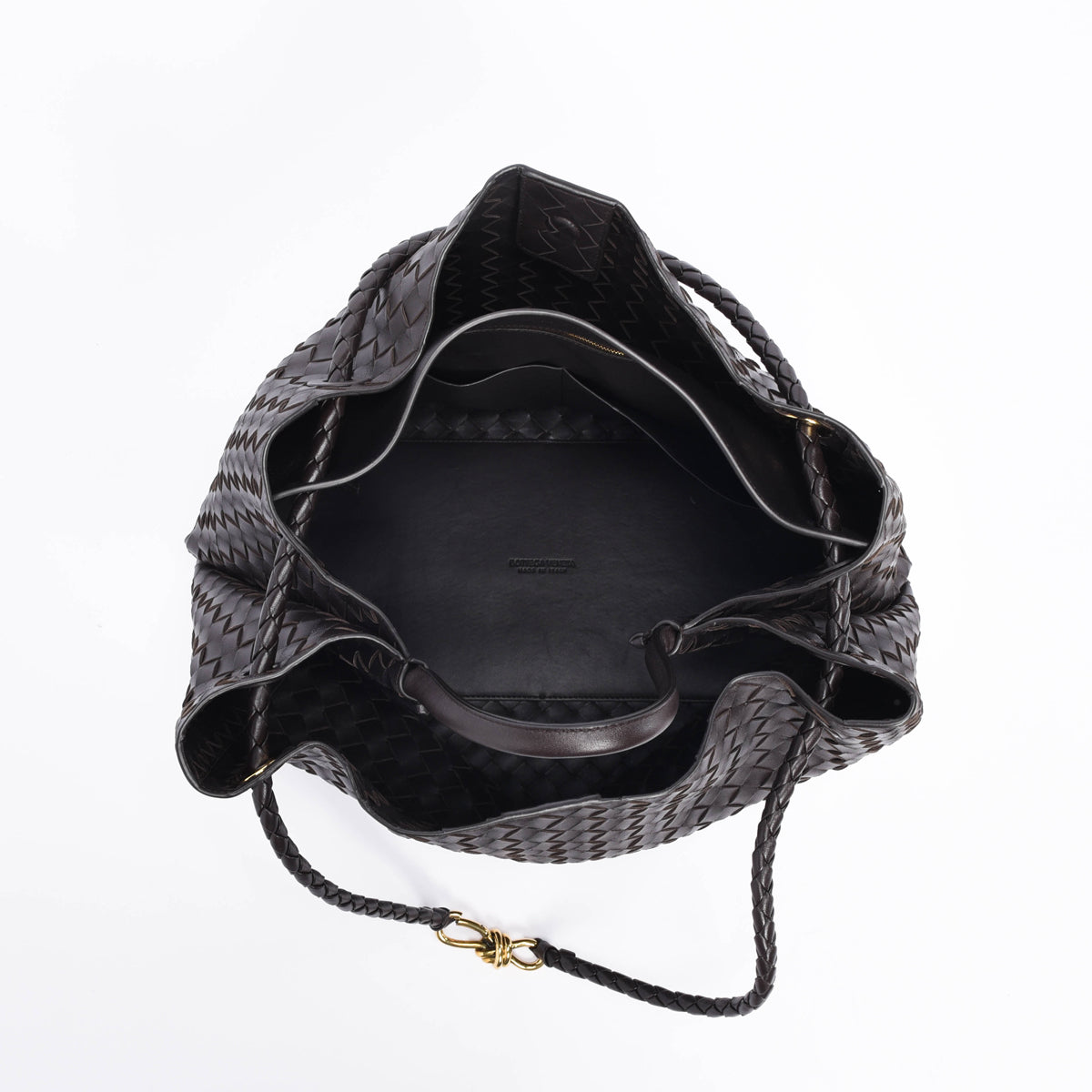 Bottega Veneta Fondant Intrecciato Large Andiamo Tote