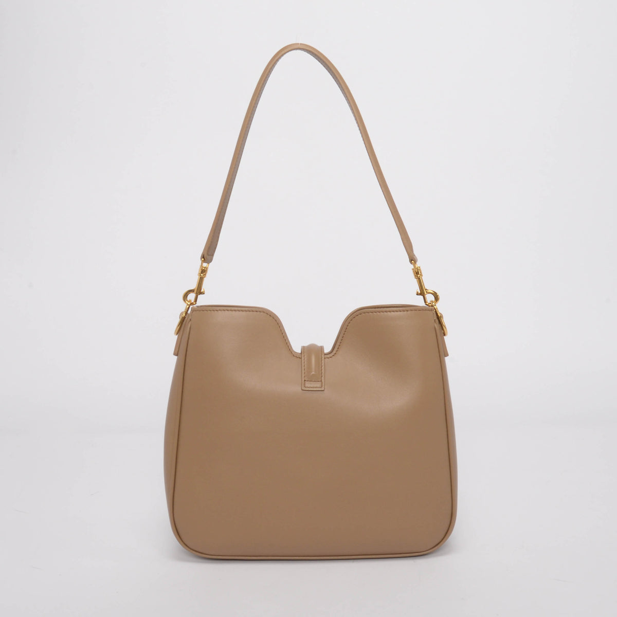 Celine Smoked Brown Smooth Calfskin Small Camille 16 Soft Bag